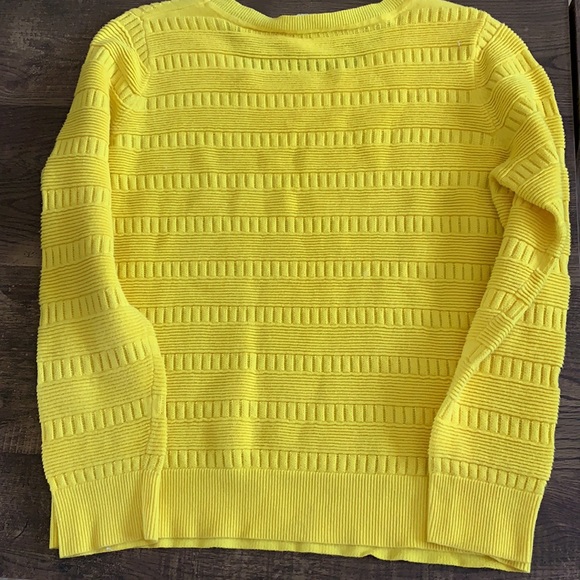 Sandro Paris Yellow Round neck Sweater medium - Picture 10 of 13